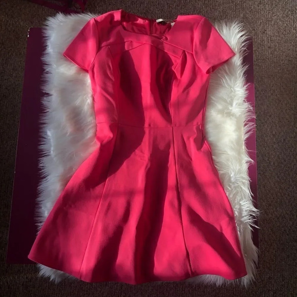 Halston Heritage Mini Fit & Flare Dress - Picture 4 of 8